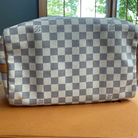 Louis Vuitton Damier Azur Speedy Bandouliere 30 - Picture 6 of 9